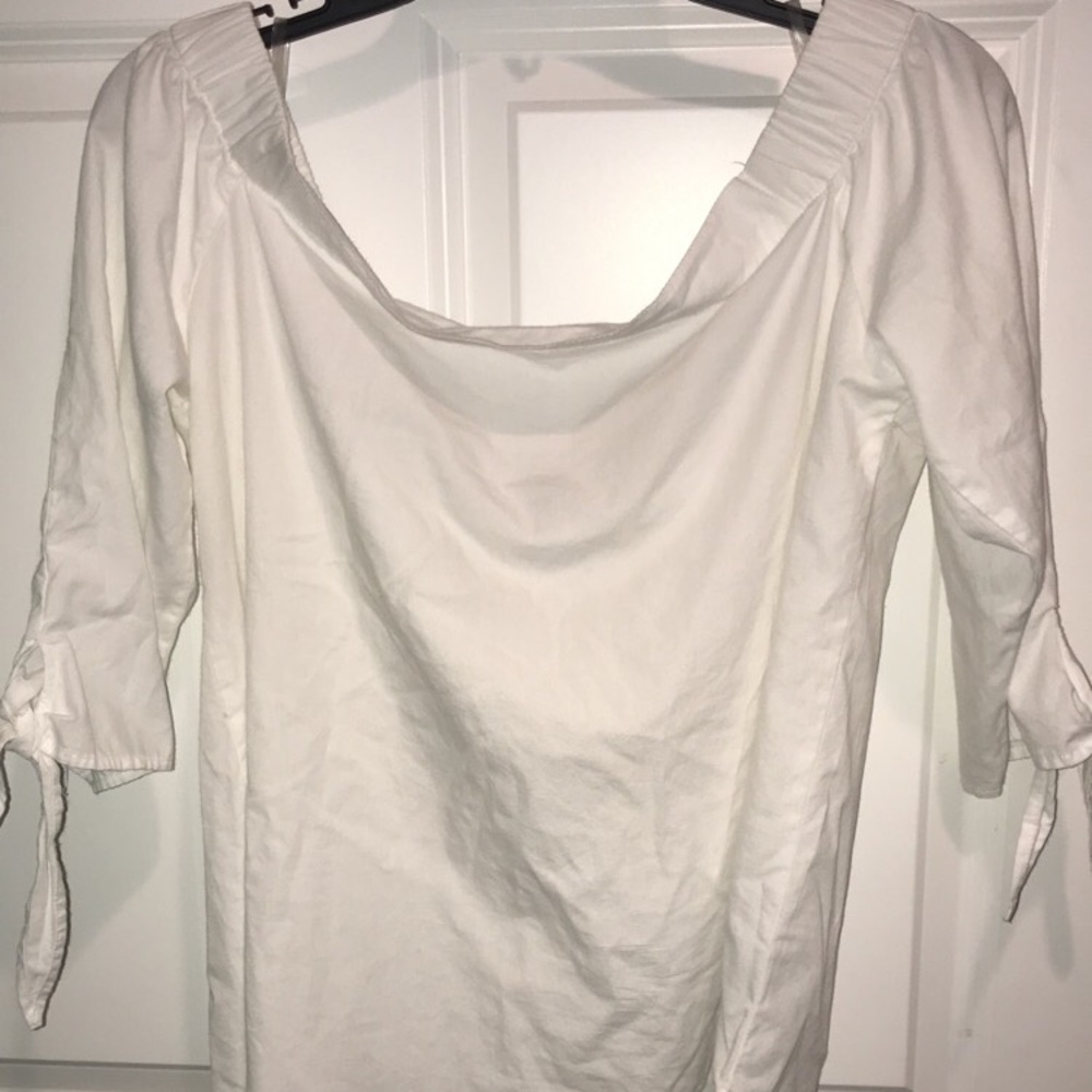 Off the shoulder shirt